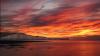 Sun rise over the Seven Sisters hills