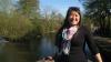 Language assistant Myriam Tremblay exploring Bakewell, Derbyshire, during her year at a school in Manchester. (Image courtesy of the author)