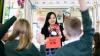 Chinese language assistant teaching a class