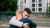 Two men dancing in a still from the film Crashing Waves