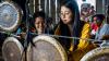 Emerging musicians participating in a British Council’s music residency at Mo H’ra village, Gia Lai province, Vietnam.