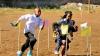 Children running through flags in Africa © II Foundation