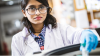 Photo of female scientist in lab