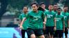 Football player training during a Premier Skills session in Indonesia