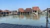 A photo of coastal houses.