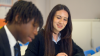 French language assistant with pupil