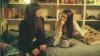 Irish film-maker Kate Dolan (left) talks to a young actress on the set of 'Little Doll'. Photo (c) Katie O'Neill