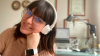 Pamela Lopez working from home