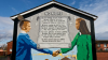 Image of peace mural in belfast