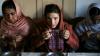 Disabled woman sewing in Pakistan