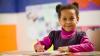 Young girl at school
