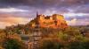 Edinburgh castle and the Edinburgh skyline