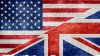 UK and USA flag combined
