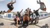 A group of breakdancers in Tunisia