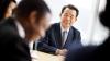 Business meeting in South Korea
