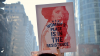 Photograph of women's march poster