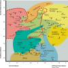 Image of cultural map of the world